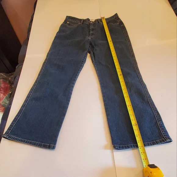Calvin Klein Blue Jeans size 10 - Picture 5 of 9